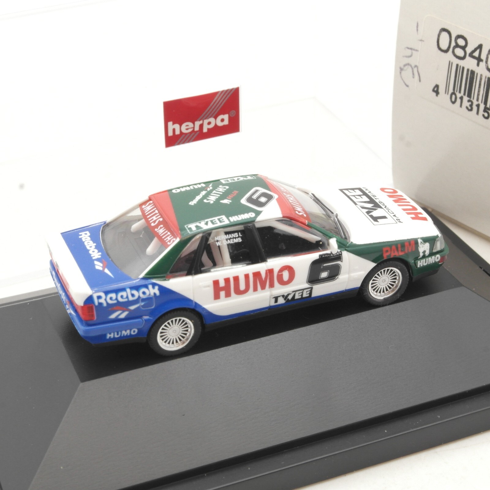 Herpa 1:87 084000 Audi V8 Daems #6 in OVP RA8385 – Bild 3