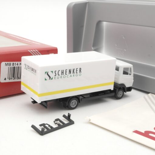 Herpa 1:87 144827 Mercedes-Benz 814 Koffer LKW Schenker in OVP RR1094 – Bild 3