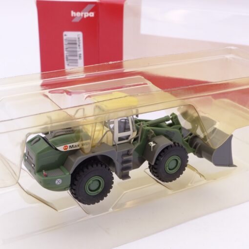Herpa 1:87 148917 Liebherr L 580 Radlader Max Wild in OVP EX7440 – Bild 3