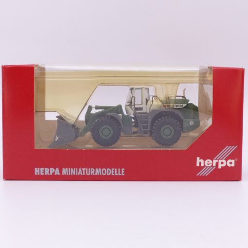 Herpa 1:87 148917 Liebherr L 580 Radlader Max Wild in OVP EX7440 – Bild 4