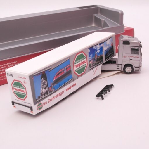Herpa 1:87 149013 MB Actros LH SZ Sattelzug hagebau in OVP RT4406 – Bild 3
