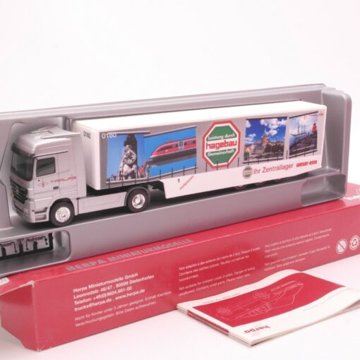Herpa 1:87 149013 MB Actros LH SZ Sattelzug hagebau in OVP RT4406
