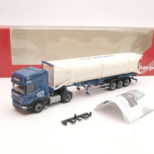 Herpa 1:87 152273 Scania R TL Sattelzug SNOWIS in OVP QR8313