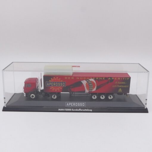 Herpa 1:87 185691 MAN F2000 Sattelzug APEROSSO in PC Box EX4105 – Bild 4