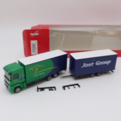 Herpa 1:87 303576 Renault Magnum Hängerzug Jost Group in OVP EX4770 – Bild 3
