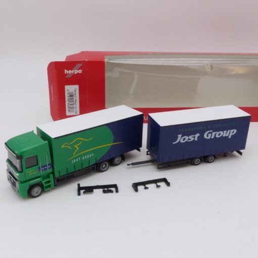 Herpa 1:87 303576 Renault Magnum Hängerzug Jost Group in OVP EX4770