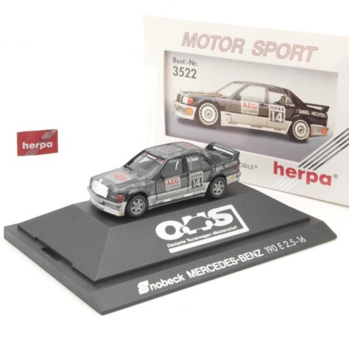 Herpa 1:87 3522 Mercedes Benz 190 E 5.5-16 #14 R. Asch in OVP QR5715