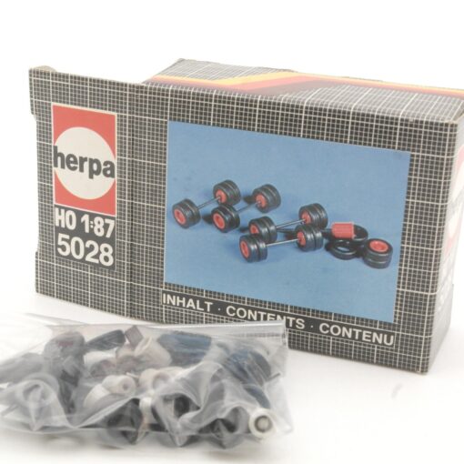 Herpa 1:87 5028 Lkw-Räder, Achsen, Felgen in OVP RR183