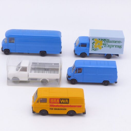 Herpa 1:87 5er-Pack diverse Kleintransporter in Tüte siehe Bilder o. EX5757