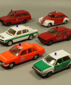 Herpa 1:87 6er-Pack diverse Einsatzfahrzeuge in Tüte siehe Bilder o. EX5022