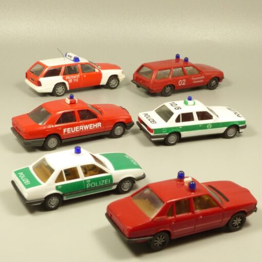 Herpa 1:87 6er-Pack diverse Einsatzfahrzeuge in Tüte siehe Bilder o. EX5027 – Bild 3