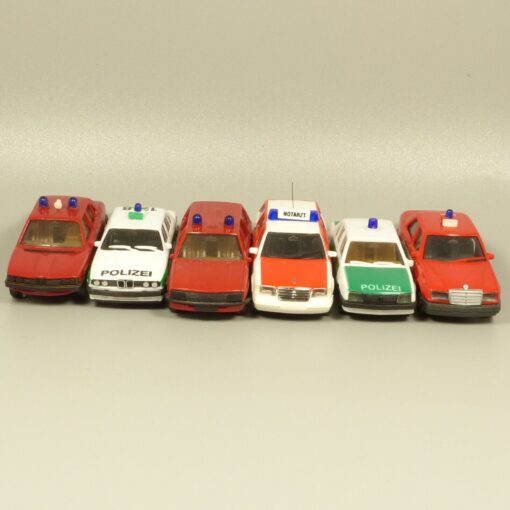 Herpa 1:87 6er-Pack diverse Einsatzfahrzeuge in Tüte siehe Bilder o. EX5027 – Bild 4
