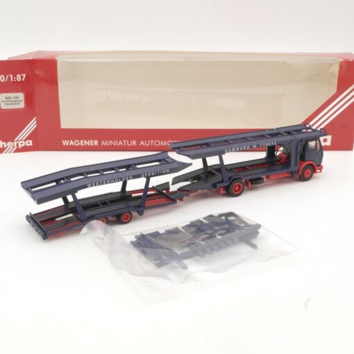 Herpa 1:87 806 150 MB Autotransporter Westerholz Spedition in OVP QR7662 – Bild 3