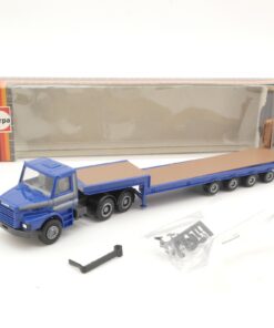 Herpa 1:87 837220 Scania Hauber Tieflade-Sattelzug in OVP RR128