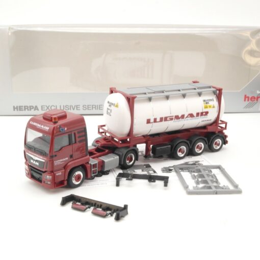 Herpa 1:87 910826 MAN TGS LX Euro6 Sattelzug Lugmair in OVP QR8398