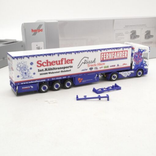 Herpa 1:87 936781 Scania CS HD Sattelzug Scheufler in OVP RA9432 – Bild 3