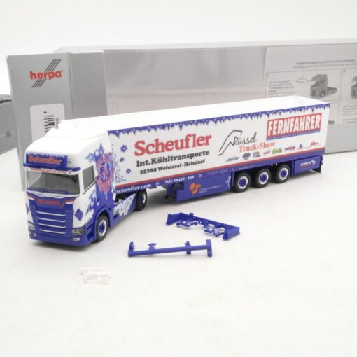 Herpa 1:87 936781 Scania CS HD Sattelzug Scheufler in OVP RA9432