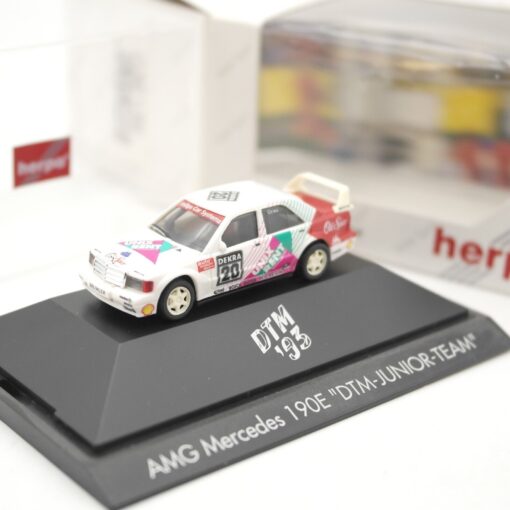 Herpa 1:87 AMG Mercedes 190 E Junior DTM 93 in EVP QR6831