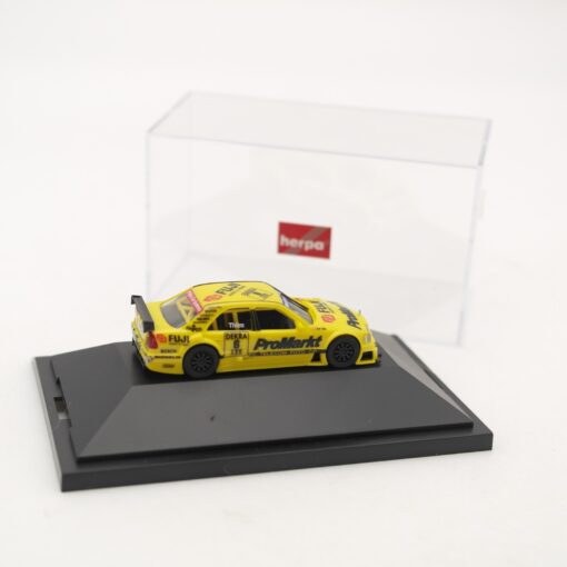 Herpa 1:87 AMG Mercedes C 180 AMG Zakspeed Team DTM 95 in PC Box RR1896 – Bild 3