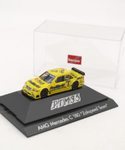 Herpa 1:87 AMG Mercedes C 180 AMG Zakspeed Team DTM 95 in PC Box RR1896