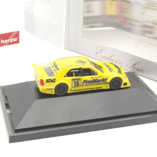 Herpa 1:87 AMG Mercedes C180 Zackspeed ProMarkt #15 in OVP QR7016 – Bild 3