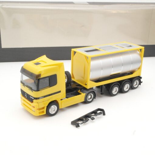 Herpa 1:87 B6 600 0455 Werbemodell MB 1857 Tank Sattelzug neutral in OVP QR5997