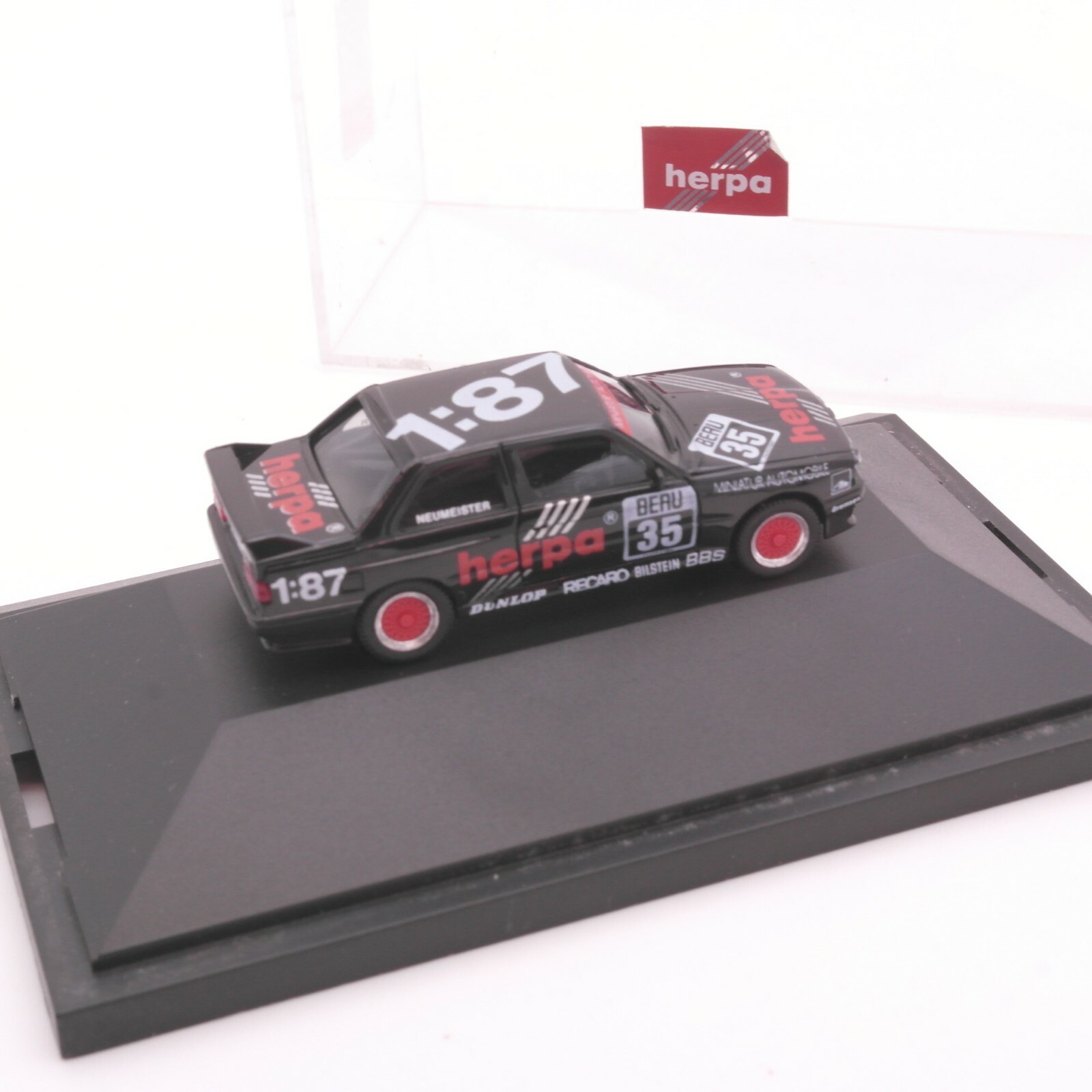 Herpa 1:87 BMW M3 DTM #35 in PC Box RT3667 – Bild 3
