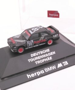 Herpa 1:87 BMW M3 DTM #35 in PC Box RT3667