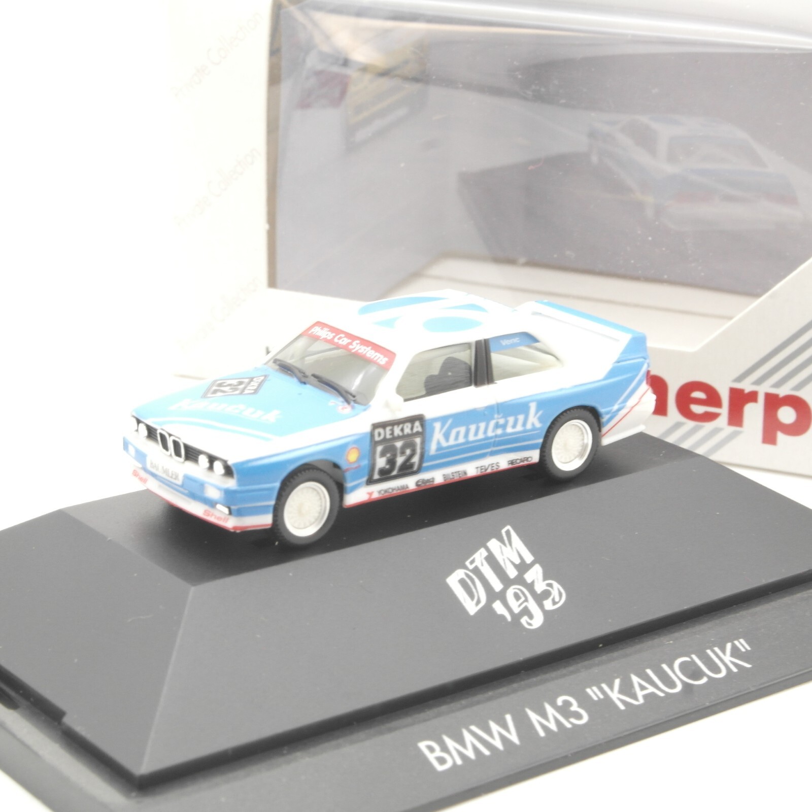 Herpa 1:87 BMW M3 Kaucuck #32 in EVP QR7228