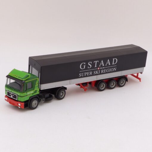 Herpa 1:87 MAN F90 Sattelzug GSTAAD Super Ski Region, siehe Bilder o. EX172