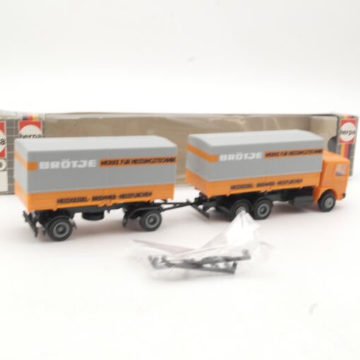 Herpa 1:87 MAN Hängerzug Brötje Werke für Heizuingstechnik in OVP RR631 – Bild 3