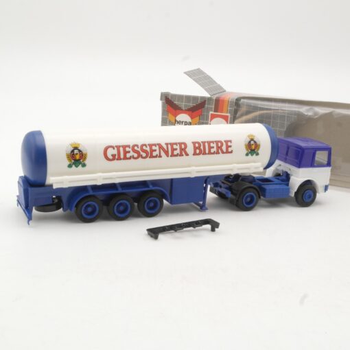 Herpa 1:87 MAN Silosattelzug Giessener Biere in OVP RR665 – Bild 3