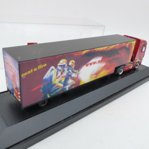 Herpa 1:87 MAN TG-A XXL Jumbokoffersattelzug www.national-fire.de PC-Box EA6687 – Bild 3
