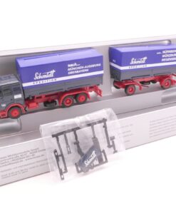 Herpa 1:87 MB 162 Hängerzug Schmidt Spedition neuwertig in OVP RT6055