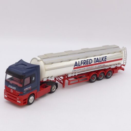 Herpa 1:87 MB Actros Tank-Sattelzug Alfred Talke, siehe Bilder o. EX1361