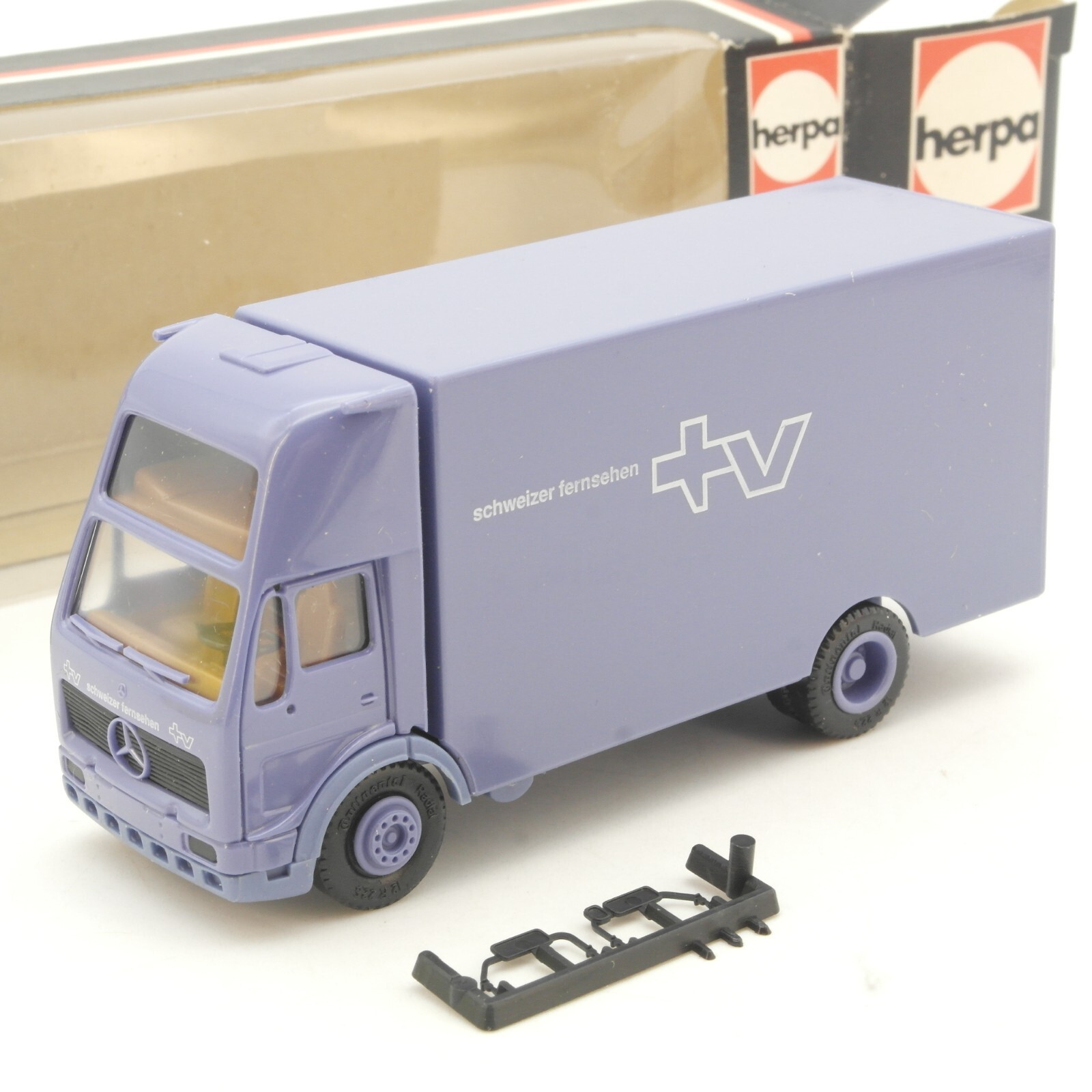 Herpa 1:87 MB Colani Schweizer Fernsehen TV in OVP QR1329