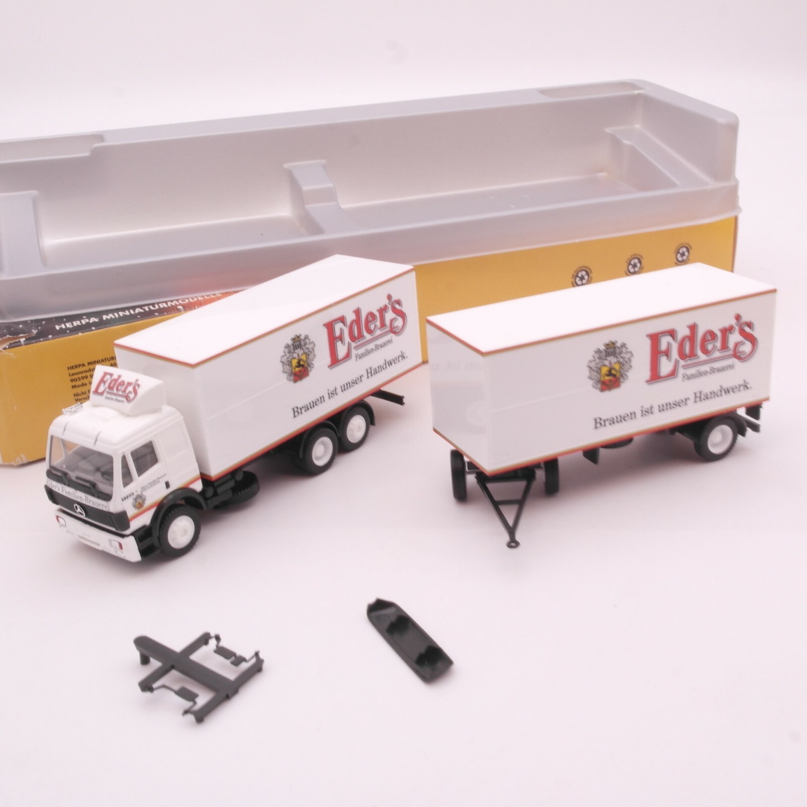 Herpa 1:87 MB Hängerzug Eder´s in OVP RT7546 – Bild 3