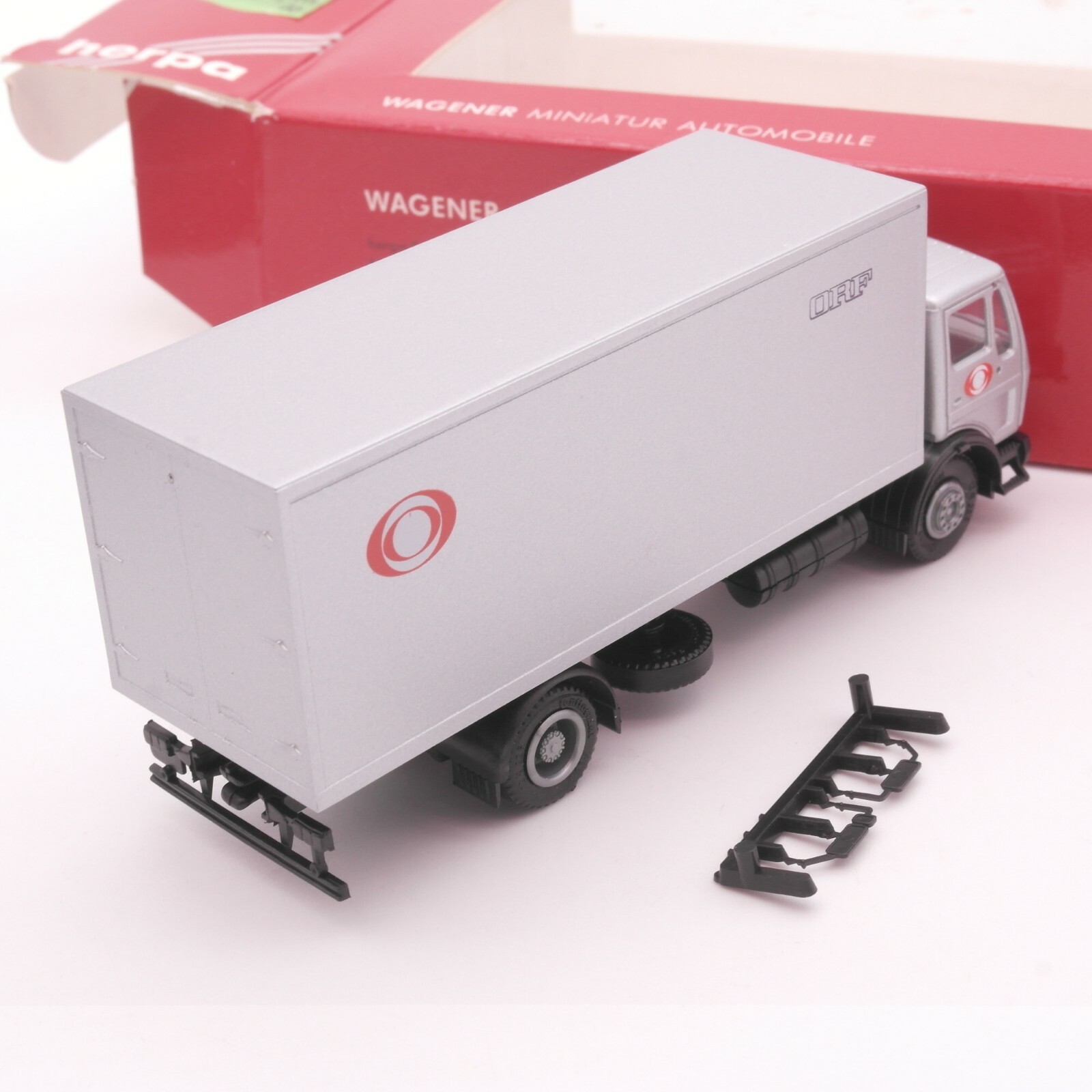 Herpa 1:87 MB NG Koffer LKW ORF in OVP RT4961 – Bild 3