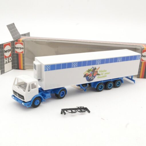 Herpa 1:87 MB NG Kühlkoffer-Sattelzug Coop in OVP RR133
