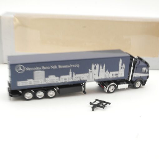 Herpa 1:87 MB SK 1850 Sattelzug Niederlassung Braunschweig in OVP QR5879 – Bild 3