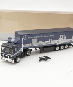Herpa 1:87 MB SK 1850 Sattelzug Niederlassung Braunschweig in OVP QR5879