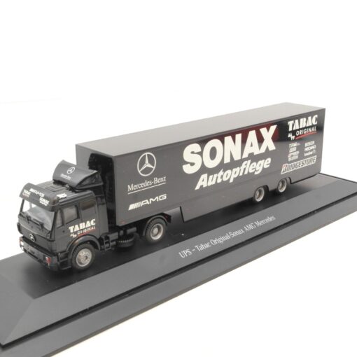 Herpa 1:87 MB SK Sattelzug Sonax Autopflege in PC Box RG1707