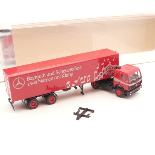 Herpa 1:87 MB Sattelzug Bayreuth und Scheuerecker in OVP RI5612 – Bild 3