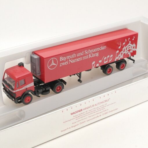 Herpa 1:87 MB Sattelzug Bayreuth und Scheuerecker in OVP RI5612