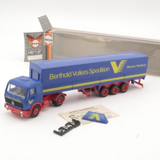 Herpa 1:87 MB Sattelzug Berthold Vollers Spedition in OVP RR145