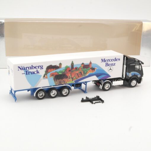 Herpa 1:87 MB Sattelzug Mercedes Benz Nürnberg Truck in OVP QR5892 – Bild 3