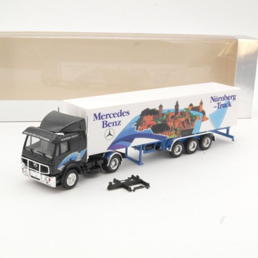 Herpa 1:87 MB Sattelzug Mercedes Benz Nürnberg Truck in OVP QR5892