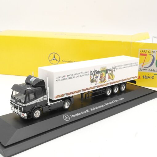 Herpa 1:87 Mercedes Benz 1850 Sattelzug Niederlassung Dortmund in OVP QR5846