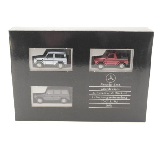Herpa 1:87 Mercedes Benz Geländewagen Set Off-Road Köln in OVP QR8814