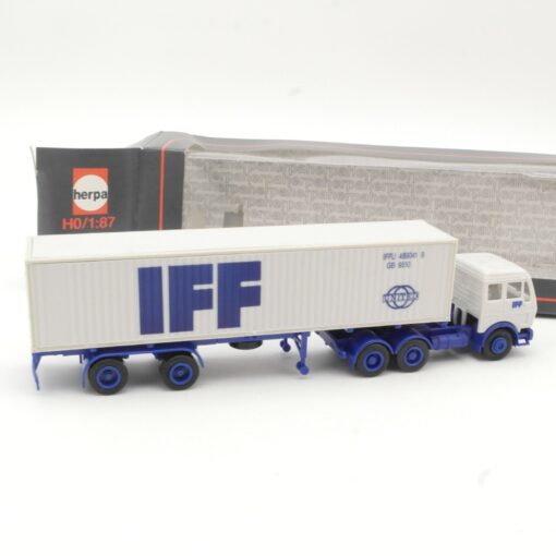 Herpa 1:87 Mercedes-Benz NG Container-Sattelzug IFF in OVP RR121 – Bild 3